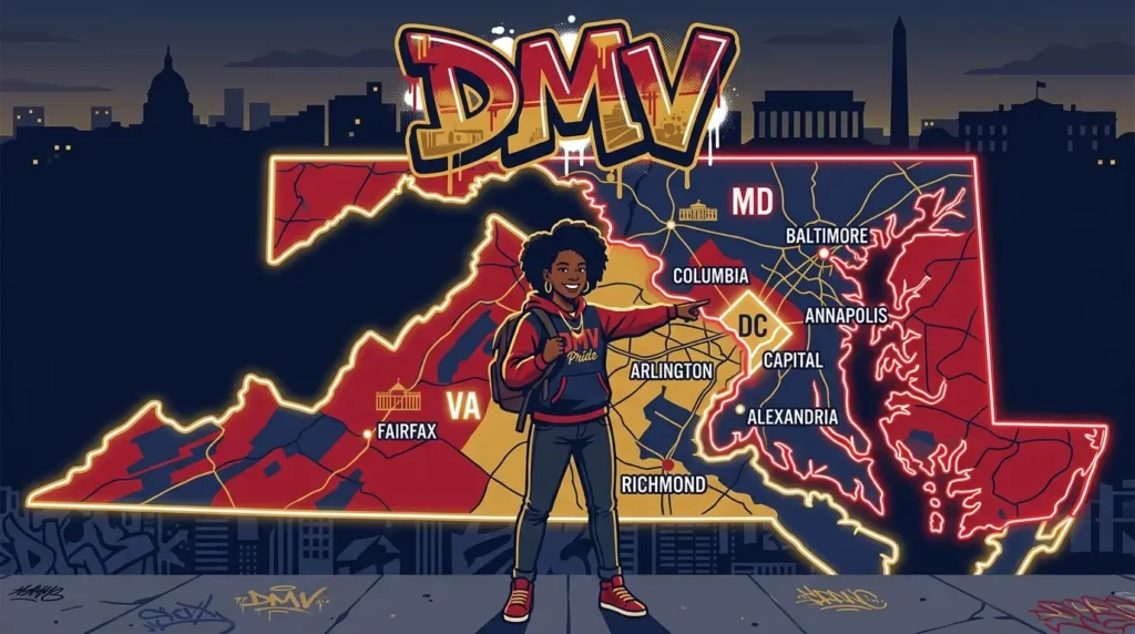 DMV slang mean