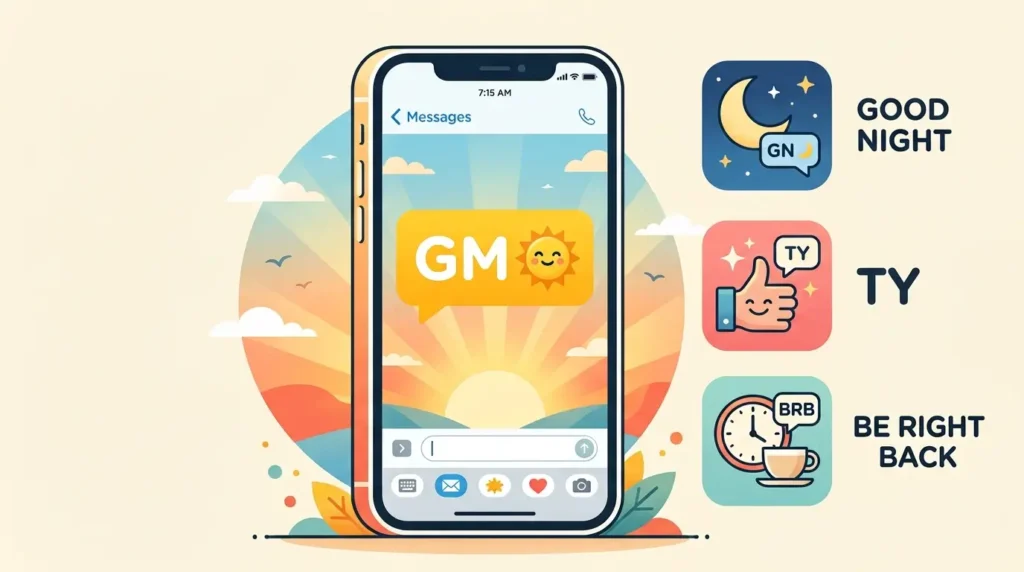 GM slang mean