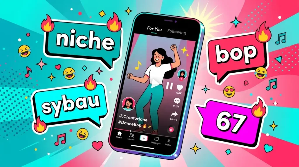 TikTok slang mean