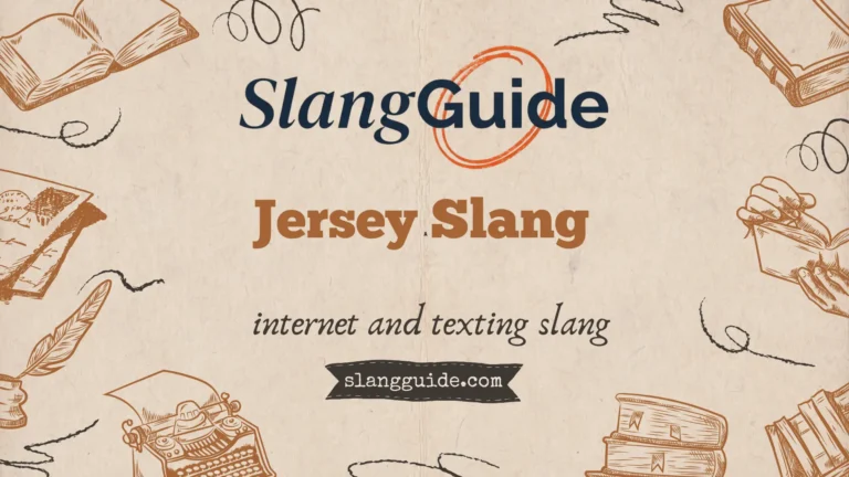 jersey slang